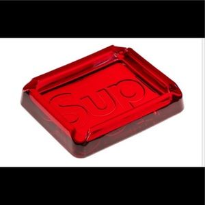 Supreme Debossed Glass Ashtray